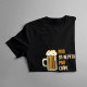 Pivo sa nepýta, pivo chápe - dámske tričko s potlačou
