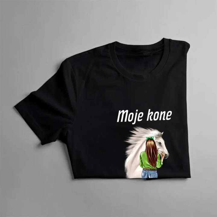 Moje kone, môj život, moja voľba v2 - dámske tričko s potlačou
