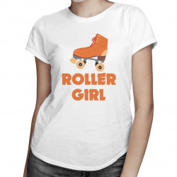 Roller girl - dámske tričko s potlačou
