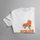 Roller girl - dámske tričko s potlačou