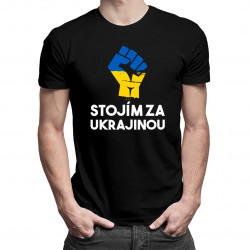 Stojím za Ukrajinou - pánske tričko s potlačou