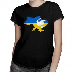 Slobodná Ukrajina - dámske tričko s potlačou