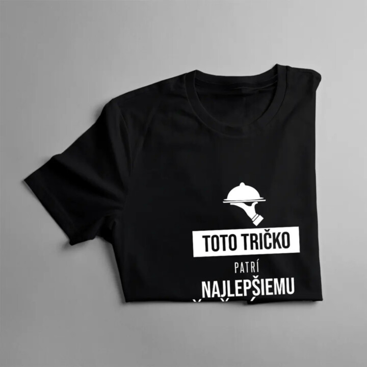 Toto tričko patrí najlepšiemu čašníkovi na svete - pánske tričko s potlačou