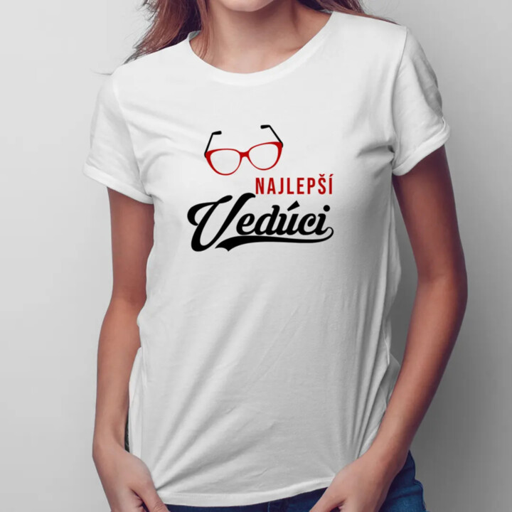 Najlepší vedúci - dámske tričko s potlačou