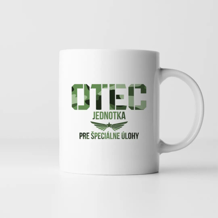 Otec - jednotka pre špeciálne úlohy v2 - keramický hrnček s potlačou