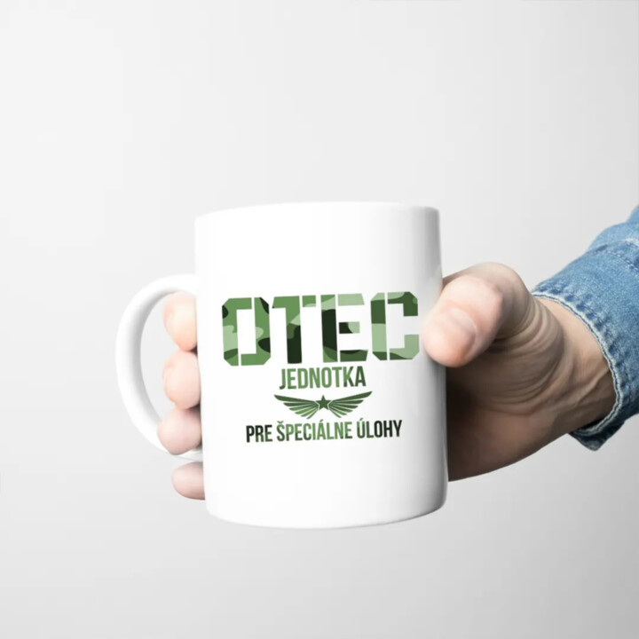 Otec - jednotka pre špeciálne úlohy v2 - keramický hrnček s potlačou