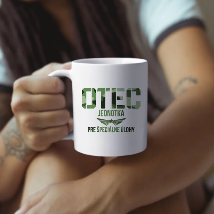 Otec - jednotka pre špeciálne úlohy v2 - keramický hrnček s potlačou