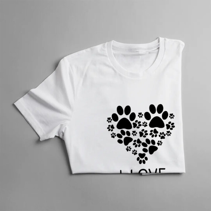 I love animals - dámske tričko s potlačou