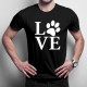 Love animals - pánske tričko s potlačou