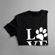 Love animals - pánske tričko s potlačou