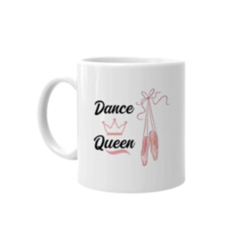 Dance Queen - keramický hrnček s potlačou