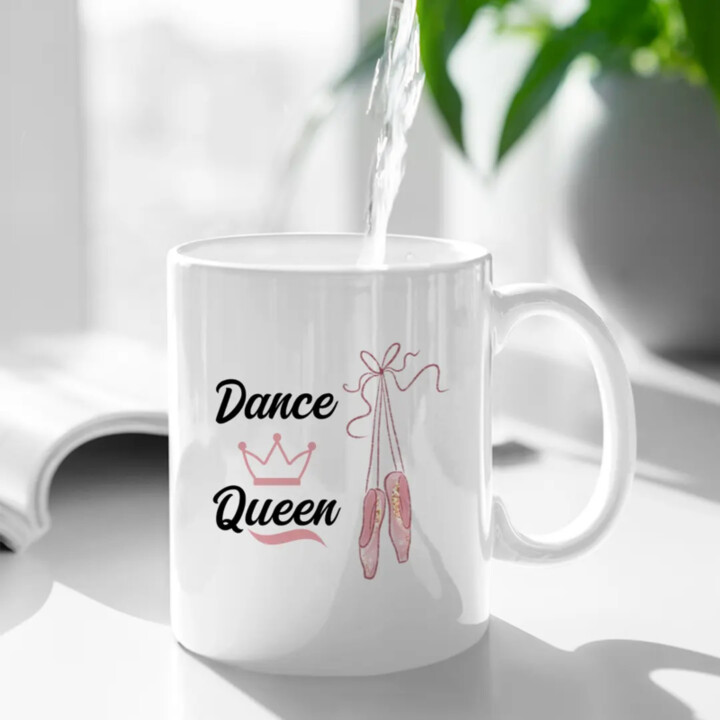 Dance Queen - keramický hrnček s potlačou