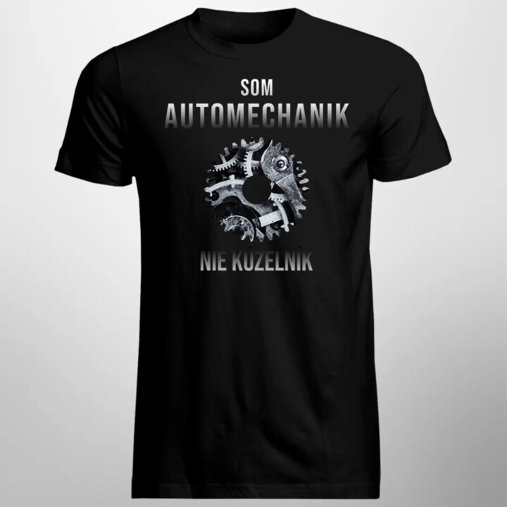 Som automechanik, nie kúzelník - pánske tričko s potlačou