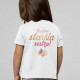 Obojstranné tričko - Mám tajomstvo ... budem staršia sestra - detské tričko s potlačou