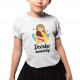 Dcérka mamičky - detské tričko s potlačou