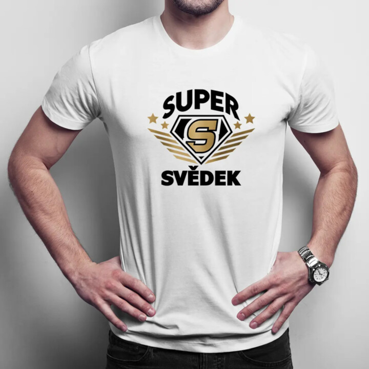 Super svědek - pánske tričko s potlačou