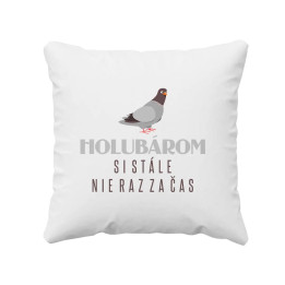 Holubárom si stále, nie raz za čas - vankúš s potlačou