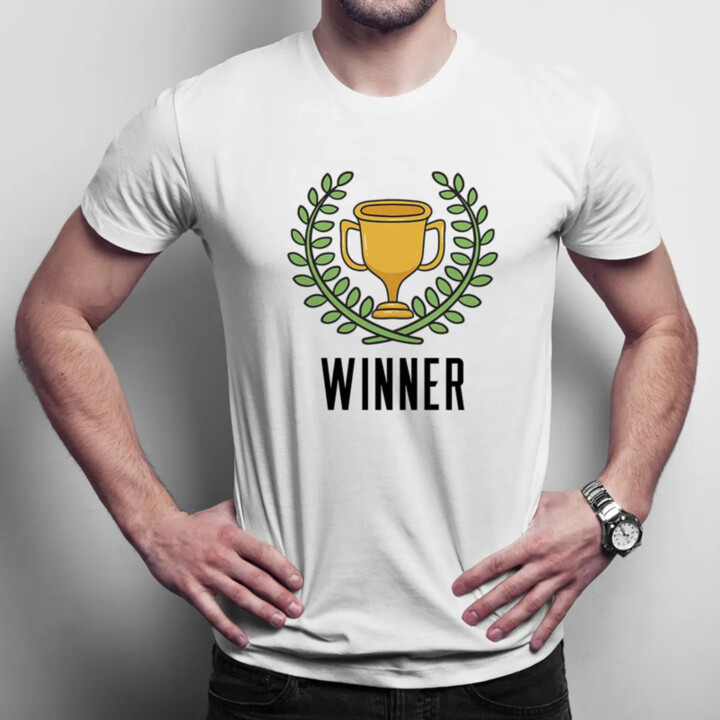 Winner - pánske tričko s potlačou