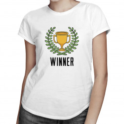 Winner - dámske tričko s potlačou