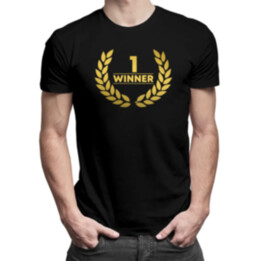 Winner v2 - pánske tričko s potlačou