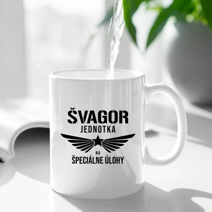 Švagor - jednotka na špeciálne úlohy - keramický hrnček s potlačou