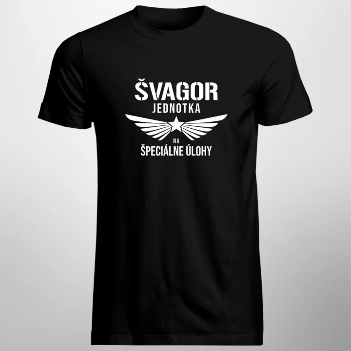 Švagor - jednotka na špeciálne úlohy - pánske tričko s potlačou