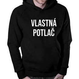 Mikina s vlastnou potlačou - pánska mikina s potlačou