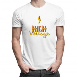 High voltage - pánske tričko s potlačou