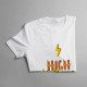 High voltage - pánske tričko s potlačou