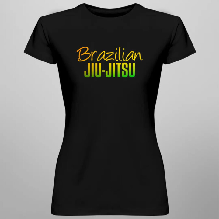 Brazilian Jiu-Jitsu - dámske tričko s potlačou