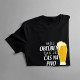 Môj obľúbený čas je čas na pivo - dámske tričko s potlačou