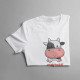 Cows make me happy - pánske tričko s potlačou