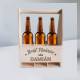 Kráľ pivárov + meno - personalizovaný produkt - drevený nosič
