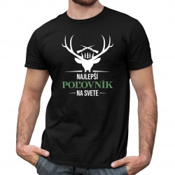 Najlepší poľovník na svete - pánske tričko s potlačou