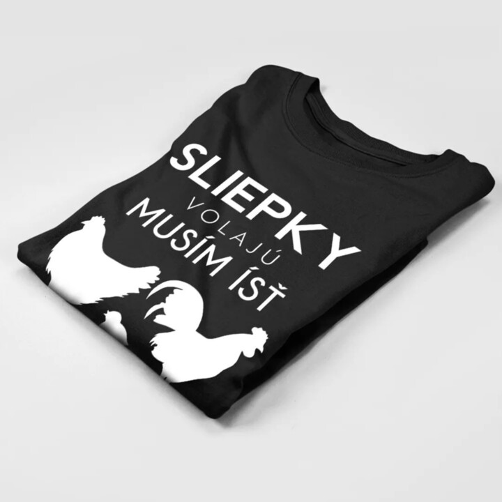 Sliepky volajú, musím ísť  v2 - pánske tričko s potlačou