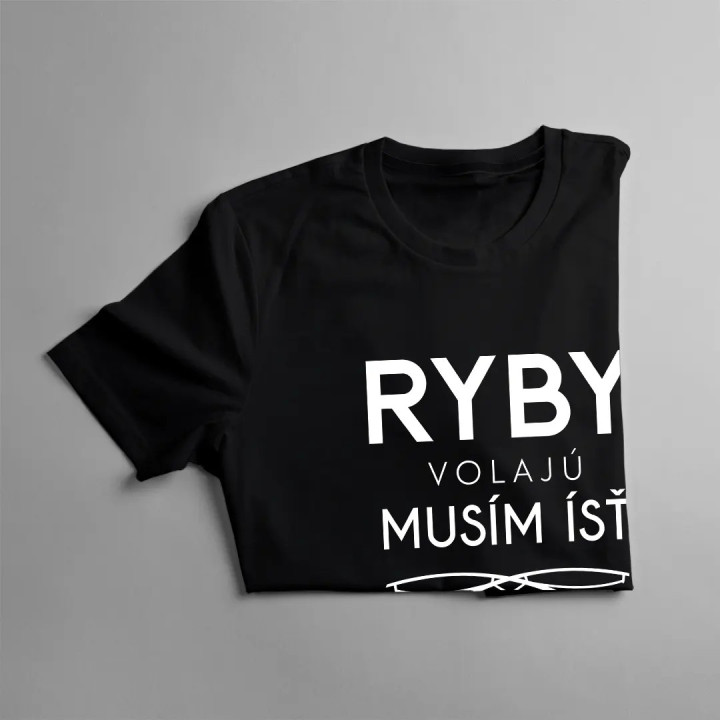 Ryby volajú, musím ísť v2 - dámske tričko s potlačou