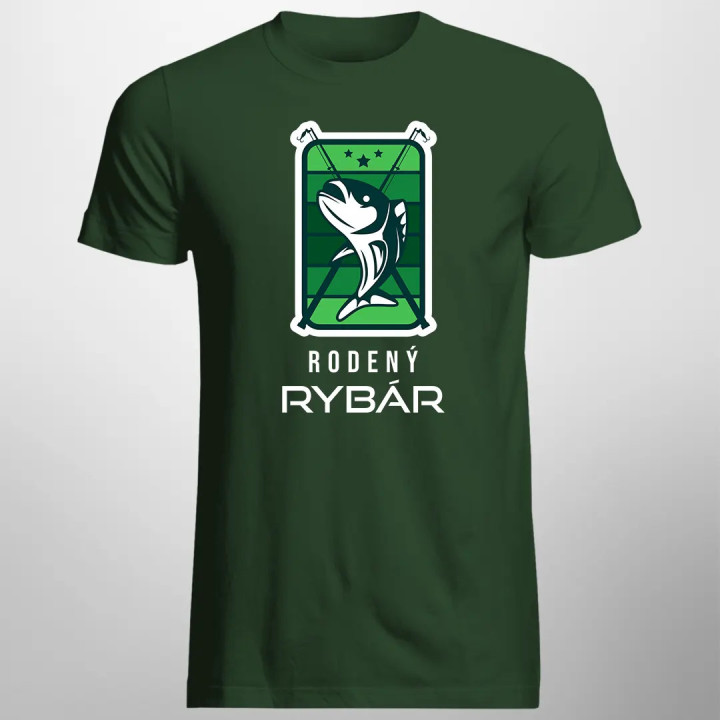 Rodený rybár - pánske tričko s potlačou
