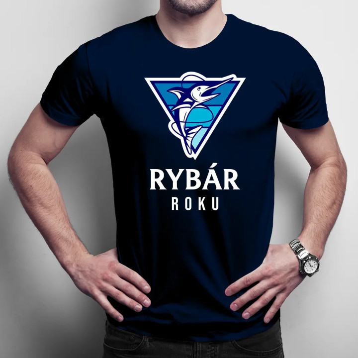 Rybár roku - pánske tričko s potlačou