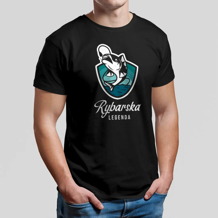 Rybárska legenda - pánske tričko s potlačou