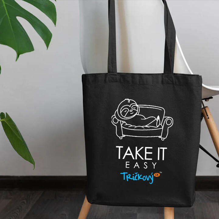 Take it easy - taška s potlačou