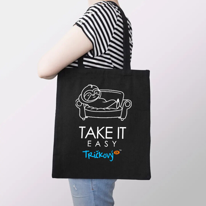 Take it easy - taška s potlačou