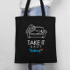 Take it easy - taška s potlačou