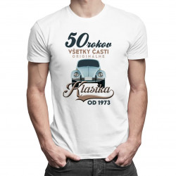 50 rokov - Klasika od roku 1973 - pánske tričko s potlačou