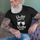 Dedko sa nepýta, dedko nalieva - pánske tričko s potlačou