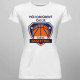Môj obľúbený čas je: Čas na basketbal - dámske tričko s potlačou