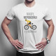 Nikdy nepodceňuj cyklistu - pánske tričko s potlačou