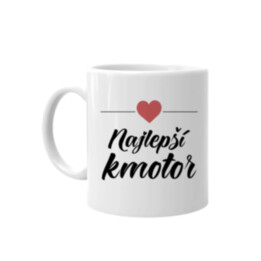 Najlepší kmotor -  keramický hrnček s potlačou