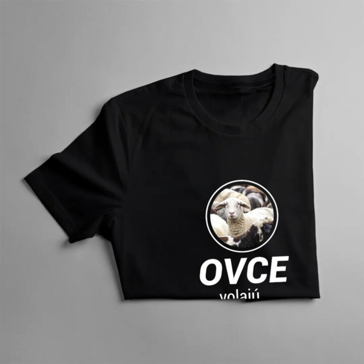 Ovce volajú, musím ísť  - pánske tričko s potlačou