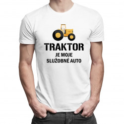 Traktor je moje služobné auto - pánske tričko s potlačou
