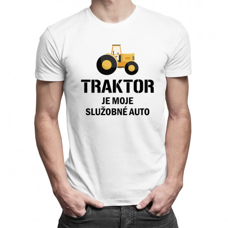 Traktor je moje služobné auto - pánske tričko s potlačou